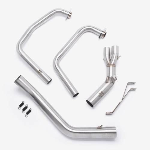 Honda CB500 Left Hand Exit Race Stainless Steel Exhaust System Header & End Can - Picture 7 of 7