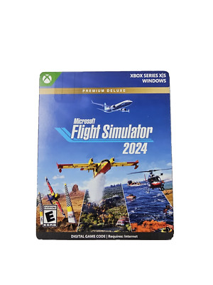 Microsoft Flight Simulator 2024 Premium Deluxe SteelBook Edition XBOX Windows