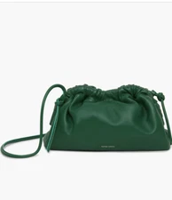 Mansur Gavriel Mini Cloud Clutch Leaf NWT Pristine