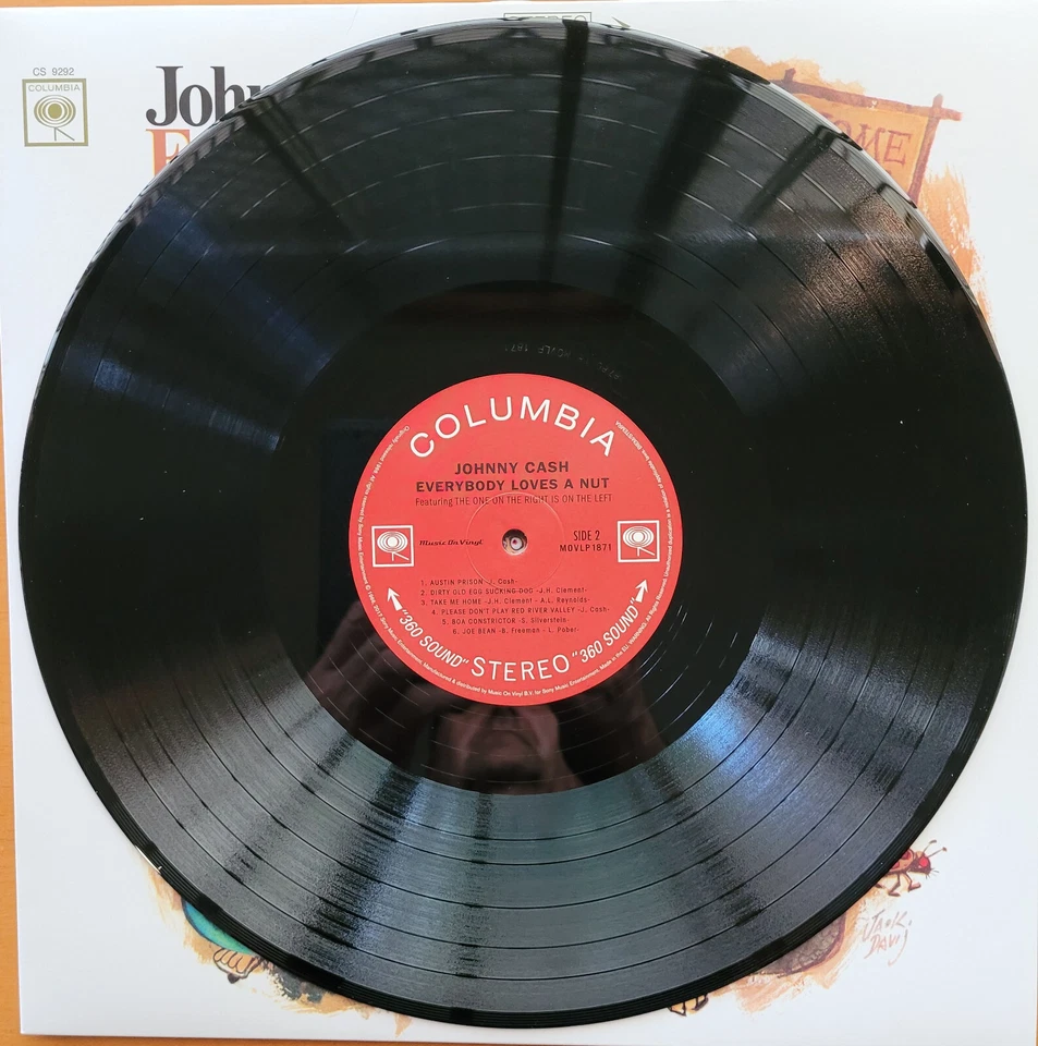 JOHNNY CASH – Everybody Loves A Nut - Image 4 of 4