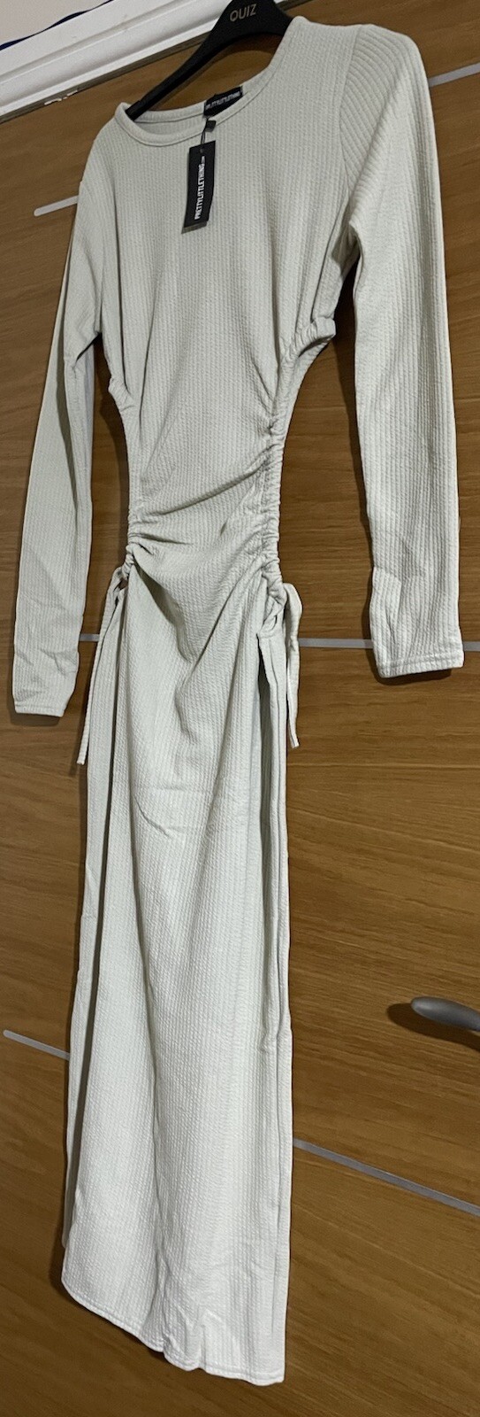 size 12 Beautiful Pretty little thing long maxi dress rrp £39.99 image 9