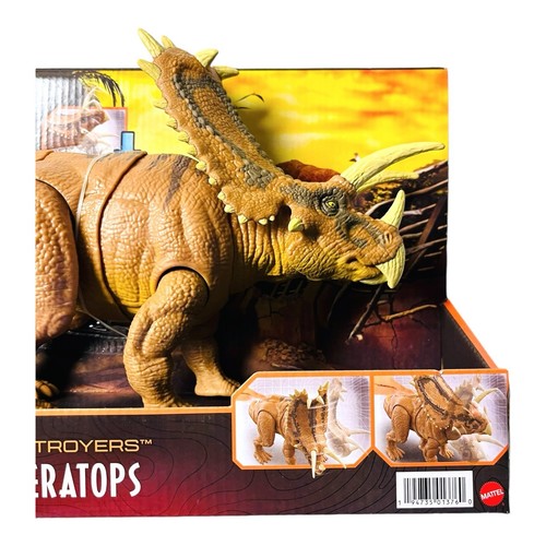 Mega Destructores Jurassic World Pentaceratops 14" Dino Escape Triceratops NUEVO EN CAJA - Imagen 2 de 12