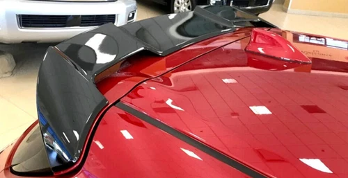 Rear Trunk Spoiler Wing Fit 2019-2024 Toyota Corolla Hatchback Glossy Black - Picture 2 of 6