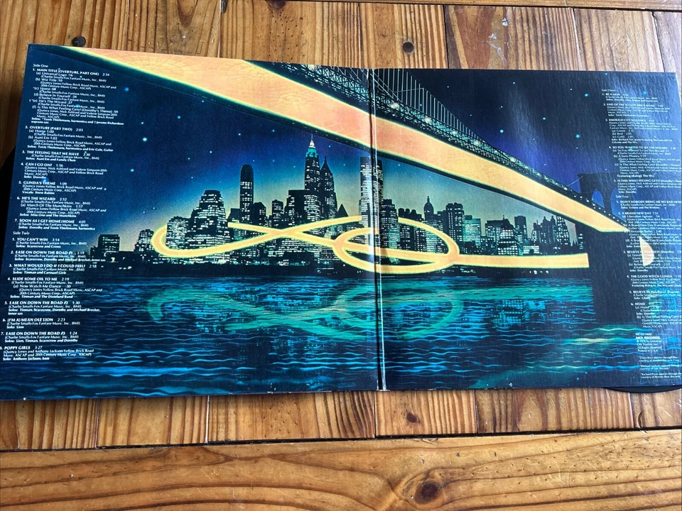 The Wiz - Original Movie Soundtrack Double Vinyl LP - 1978 - Image 3 of 3