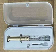 1ml Glass Syringe + Metal Plunger + Magnetic Foam Case + Dispensing Tip