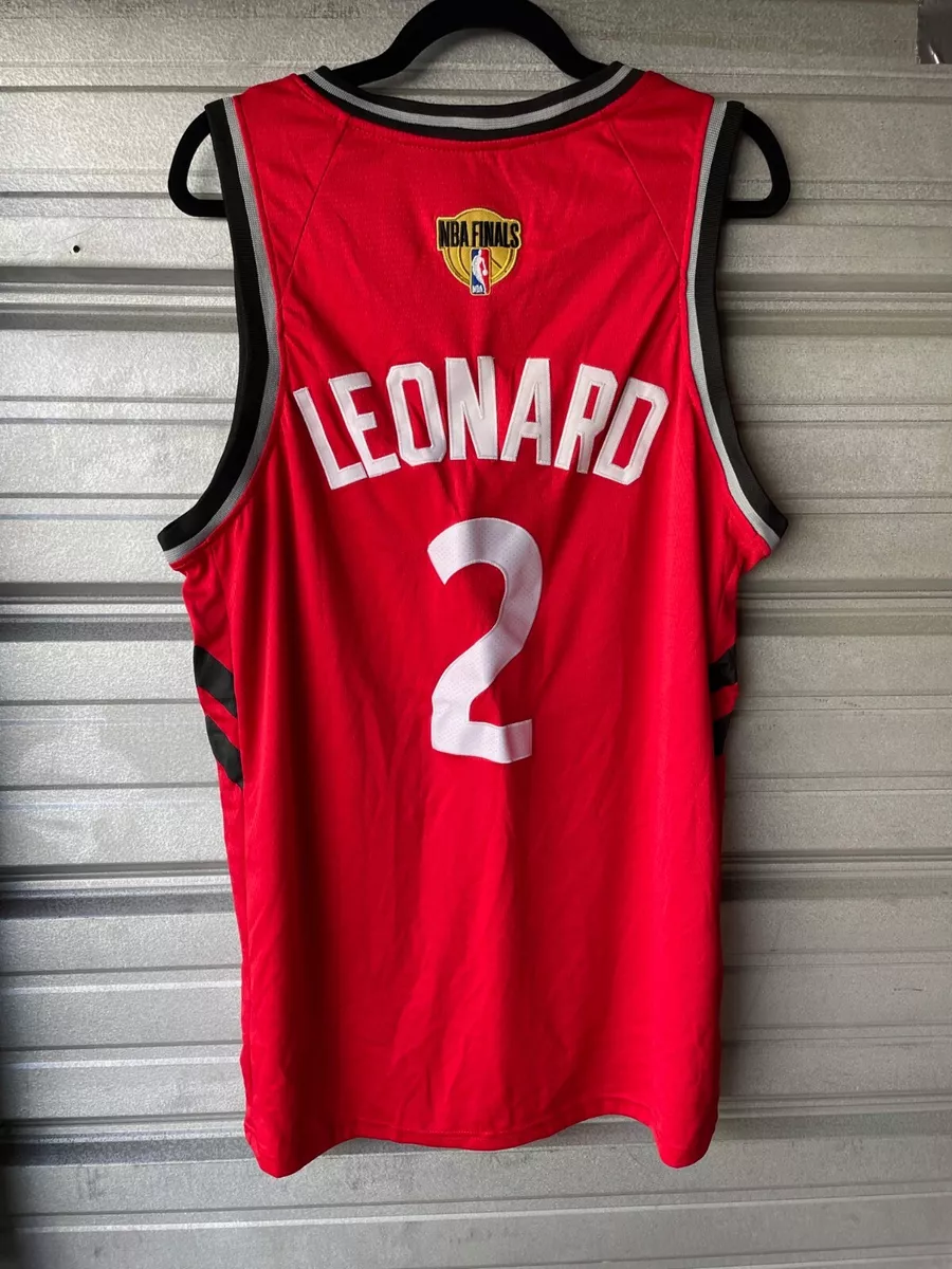 Kawhi Leonard Toronto Raptors NBA Finals Jersey Nike Connect Men