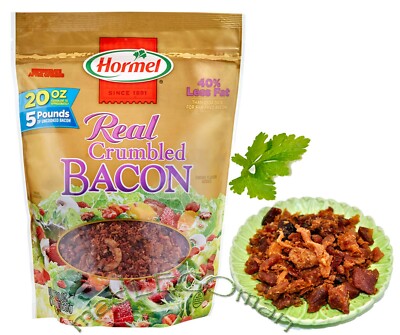 1 PACK FRESH ORIGINAL HORMEL REAL CRUMBLED BACON 20 OZ/567 G BRAND NEW