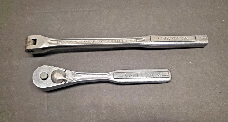 Набор Craftsman 3/8 дюйма храповик V 43784 и 3/8 дюйма приводной выключатель V 44363 - лот 3193 - Изображение 2 из 2