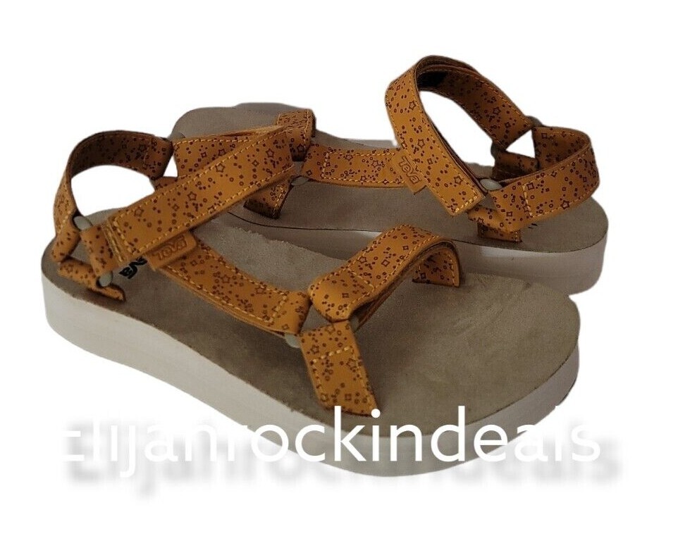 NEW WOMEN'S TEVA MIDFORM UNIVERSAL SUNFLOWER SANDALS SIZE US OR