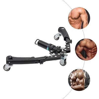 Manual Chest Expander Black Hydraulic Power Adjustable Twister Arm Exerciser
