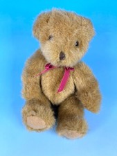 2000's Russ Berrie "Chadsworth" Plush 7" Teddy Bear w/ Bow Tag