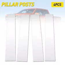 4PCS Pillar Post Door Window Trim For Ford F150 2004-2014 F-150 Super Cab Crew