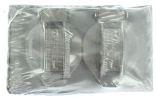 RACO 5180-2 BELL Outdoor 1-Gang Horiz. Weatherproof Device Duplex Cover, Bronze