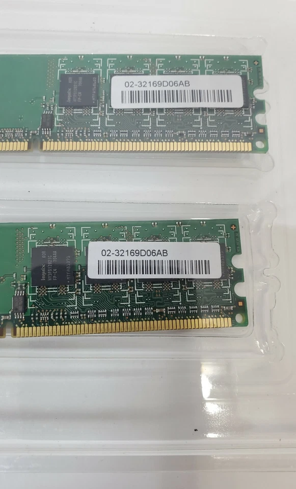 512MB Memory Ram Hynix 1Rx8 PC2-4200U-444-12 HYMP564U64BP8-C4 - Image 3 of 4