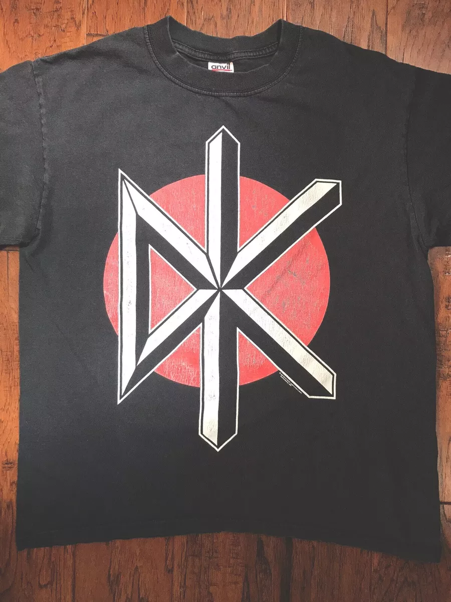 Dead Kennedys Original DK Vintage Worn Used Punk Hardcore T Shirt Aged Cotton