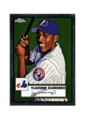 2021 Topps Chrome Baseball Platinum Anniversary Vladimir Guerrero Base #521