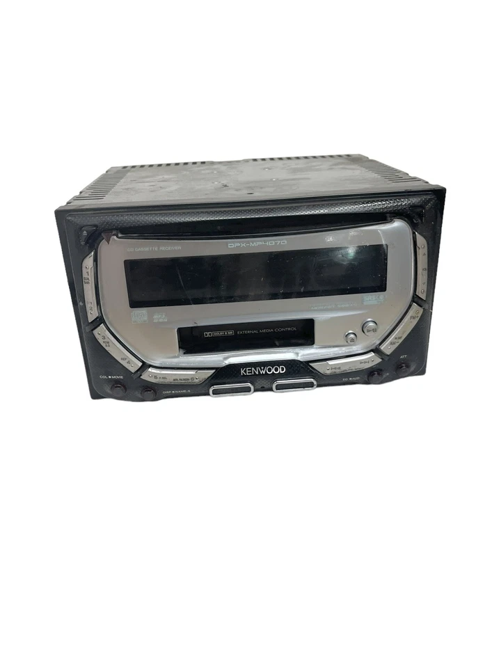 Kenwood DPX-mp4070 Dpx Mp4070 Double Din Car CD Cassette Radio Receiver - Image 2 of 4