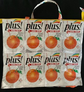 orange juice pouch