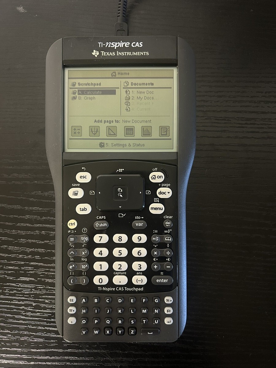 スキャナー TEXAS INSTRUMENTS TI-Nspire CAS #T25 Amazon.com: Texas Instruments TI-Nspire CX II CAS Graphing