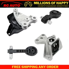 Fits 2006-2011 Honda Civic 1.8L Sedan AUTO Engine Motor&Transmission Mount Set |