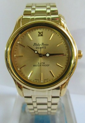 Philip Persio Quartz Water Proof Men 