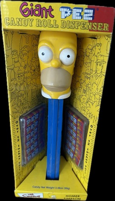 #ad Giant Pez Talking Homer Simpson Candy Dispenser 12quot; Tall Extra Large UNOPENED $19.99