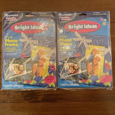 Vintage Reynolds Bright Ideas 4x6  Photo Frame 50203 Lot Of 2 