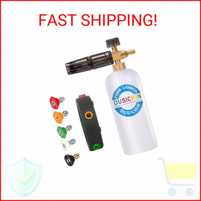 #ad DUSICHIN SFL 001 Foam Cannon Snow Foam Lance Pressure Washer Jet Wash Quick Rele $26.99