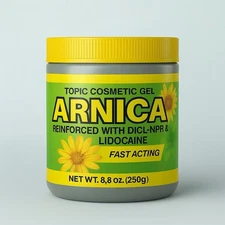Large 250g Arnica con diclofenaco y naproxeno With Lidocaine Pain Relief  Cream