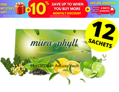 Miira-phyll Detox your body the natural way 12 sachets per box