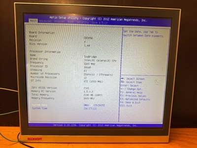 Beckhoff CP2219-0000 19  Industrial Multitouch Panel PC  Industrie HMI 