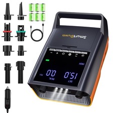 Rechargeable Paddle Board Pump, 2025 Portable SUP Air Pump with Dual Stage In...