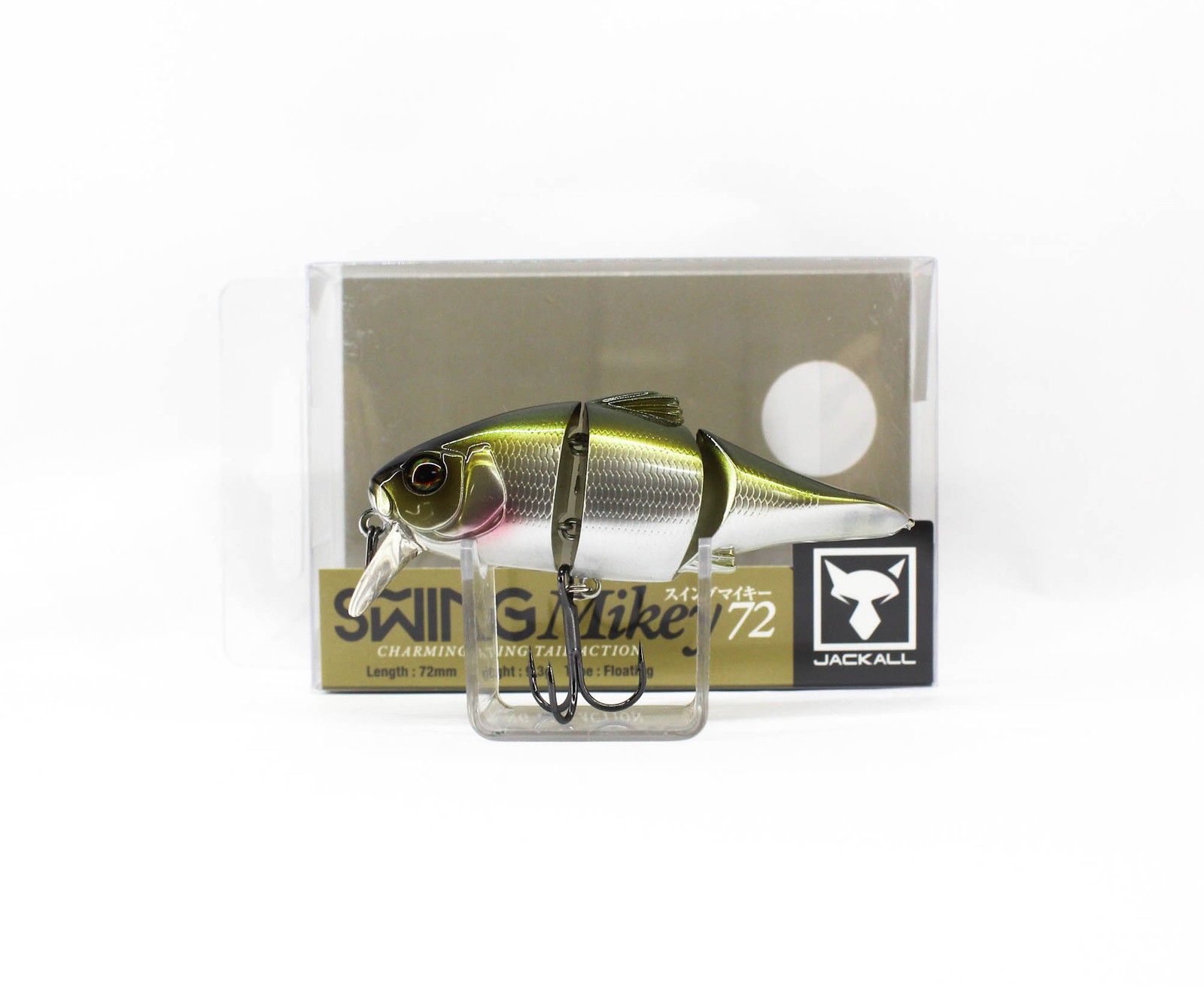 Jackall Mikey Swing 72 Floating Lure Ginbuna (4112)
