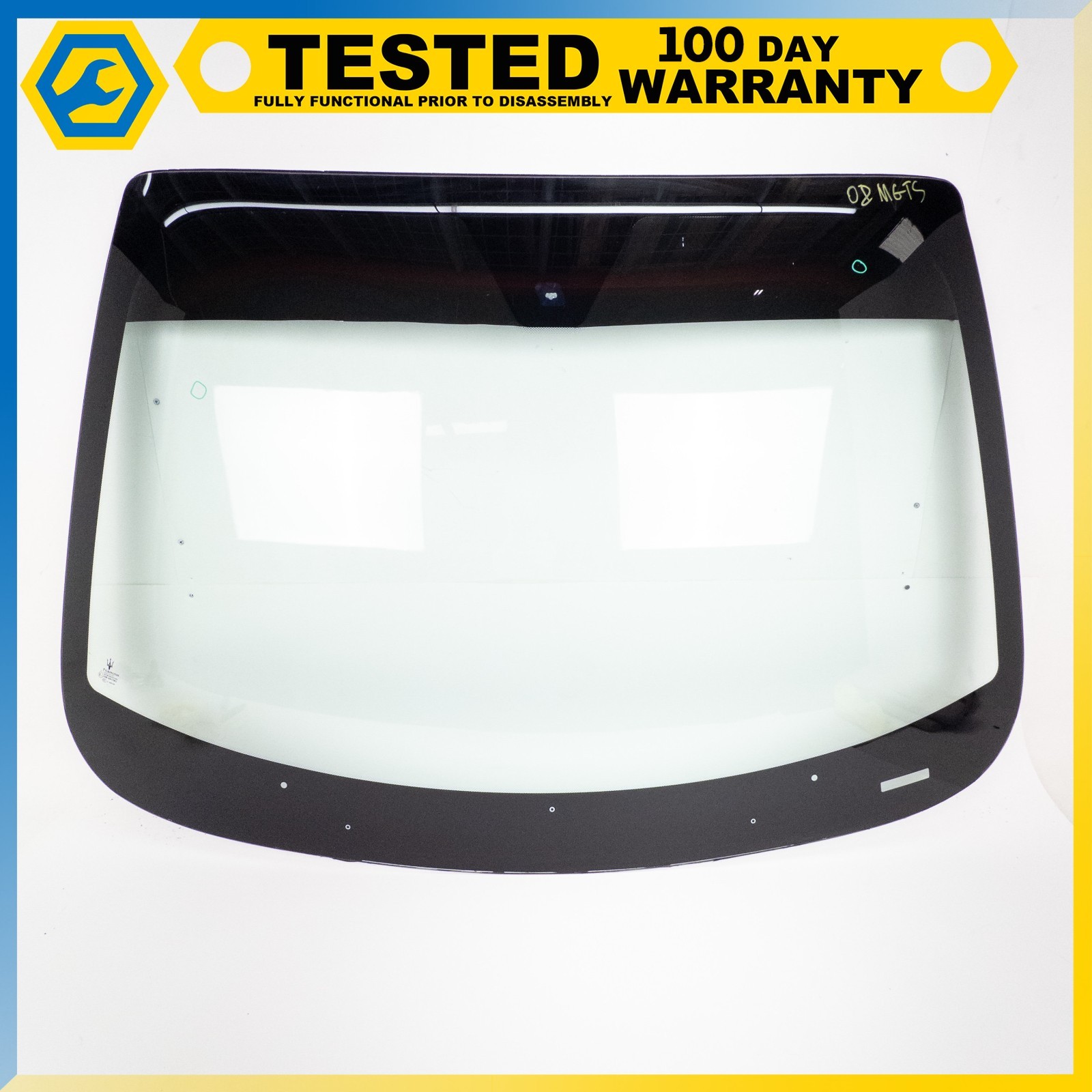 08-19 MASERATI GRANTURISMO GRANCABRIO FRONT WINDSHIELD WINDSCREEN GLASS OEM