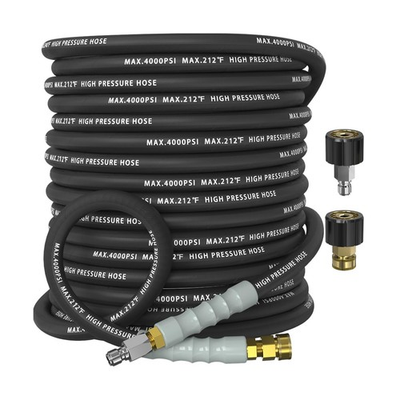 #ad Pressure Washer Hose 50FT 4000 PSI Kink Resistant Steel Braided Layer amp; NonM... $81.50