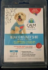 CALM PAWS BEHAVIOR SUPPORT RELAX  RECOVER SHIRT - LARGE - LENGTH 18-21 INCHES
