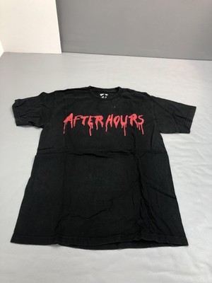 VLONE After Hours Shirt Mens Medium Black The Weeknd XO Album Graphic Tee