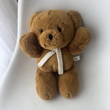 Aurora World Riley Teddy Bear With Striped Scarf Plush Stuffed Animal 8