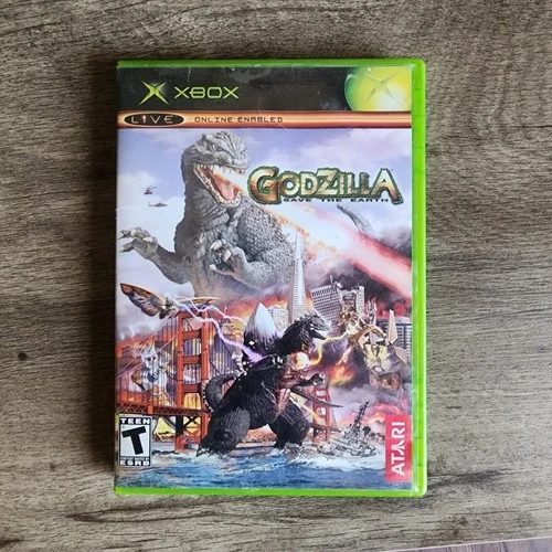 Godzilla: Save The Earth (Microsoft Xbox, 2004) No Manual - Tested & Working!