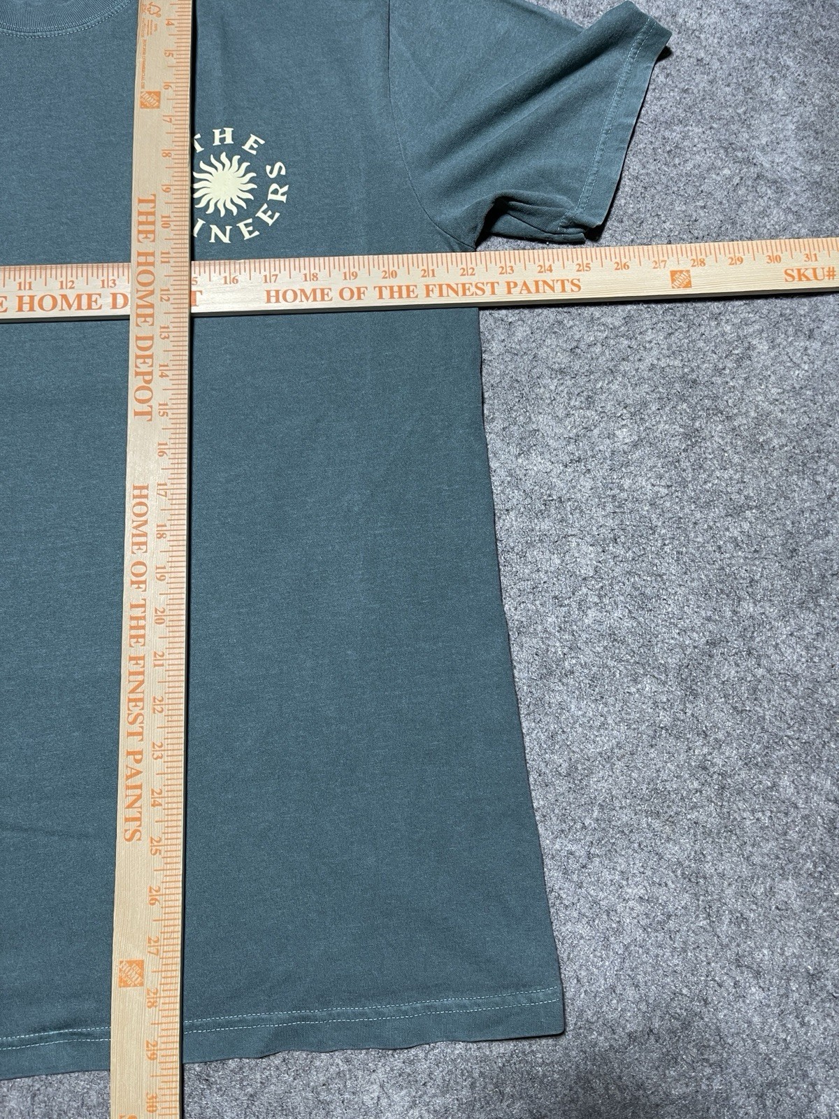 NEW The Lumineers Austin TX 10.14.2025 SOLD OUT Concert Tour Shirt L Green FOLK image 5
