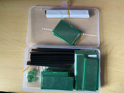 Perf Board and Header Pins Box