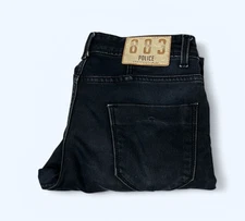 883 Police Jeans Mens W30 L30 Dark Wash Slim Fit Tapered Stretch