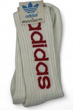 Vintage 80  s Adidas Men's Block Orlon Crew Socks