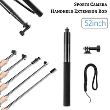 Invisible Selfie Stick Handheld Extension Pole 1/4'' For Insta360 Sports Camera