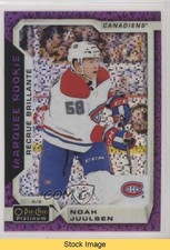 2018-19 O-Pee-Chee Platinum Marquee Rookies Violet Pixels Noah Juulsen READ hj3