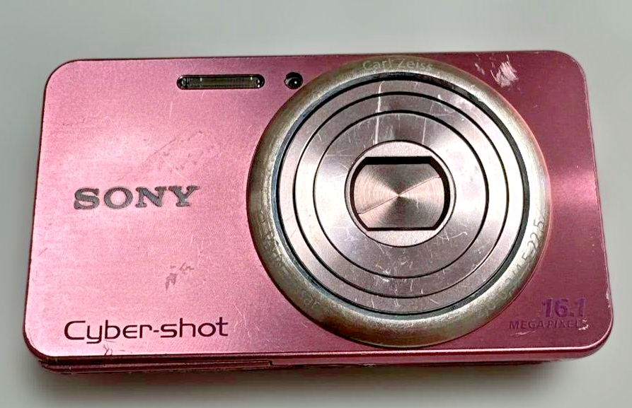 SONY Cyber-shot DSC-W570 Pink 5x Zoom 16.1 MP Digital Camera