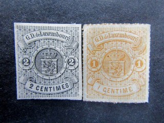 nystamps Luxembourg Stamp # 5 18A Mint OG H / NG €230 L3y2068