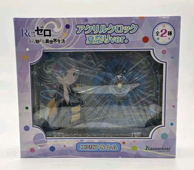 Re:Zero Rem Acrylic Clock Unique Design Brand New US Seller Anime 