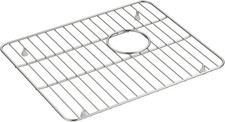 KOHLER K-5828-ST Whitehaven Large Sink Rack, Stainless Steel, Dishwasher Safe, R