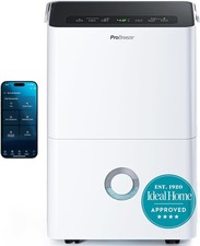 Pro Breeze 20L Dehumidifier with WIFI  and Laundry Mode White USED TWICE